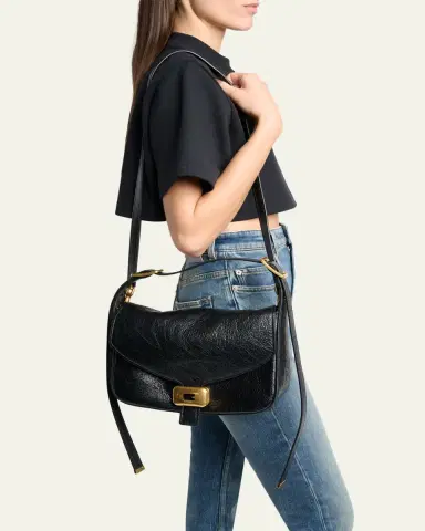 Balenciaga Clicca B-Buckle Leather Shoulder Bag | Thumbnail 2 Balenciaga Clicca B-Buckle Leather Shoulder Bag | Thumbnail 2