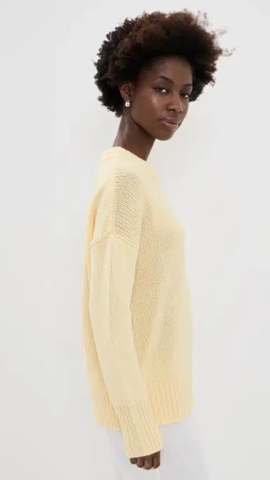 La Ligne Solid Marin Sweater Butter M | Thumbnail 4 La Ligne Solid Marin Sweater Butter M | Thumbnail 4