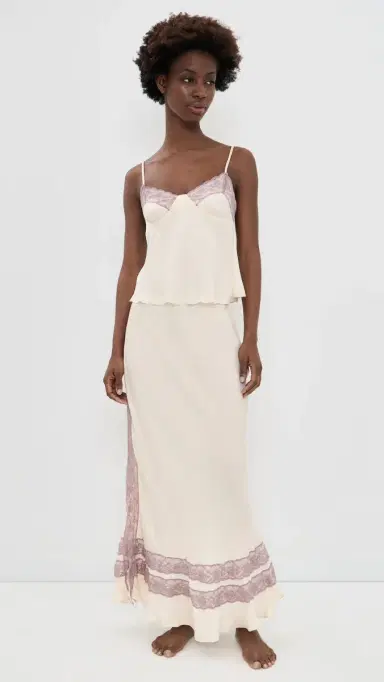 Free People Wish You Were Here Slip Set Pearled Elderberry C | Thumbnail 2 Free People Wish You Were Here Slip Set Pearled Elderberry C | Thumbnail 2