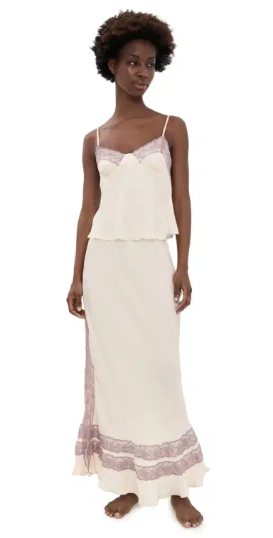 Free People Wish You Were Here Slip Set Pearled Elderberry C | Thumbnail 1 Free People Wish You Were Here Slip Set Pearled Elderberry C | Thumbnail 1