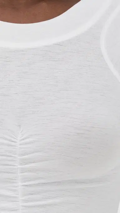 FP Movement Tempo Ruched Long Sleeve Tee White | Thumbnail 6 FP Movement Tempo Ruched Long Sleeve Tee White | Thumbnail 6