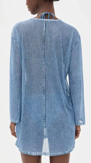 rag & bone Miramar Mesh Coverup Dress inetta | Thumbnail 3 rag & bone Miramar Mesh Coverup Dress inetta | Thumbnail 3