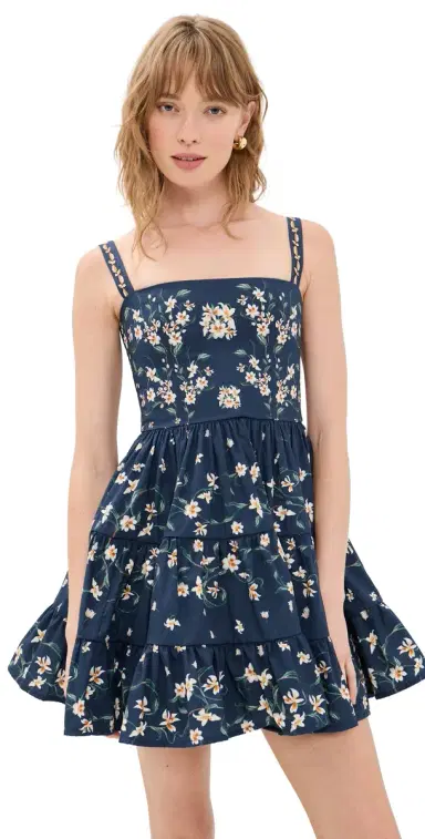 Agua by Agua Bendita Lima Mini Promesa Dress ulticolor | Thumbnail 1 Agua by Agua Bendita Lima Mini Promesa Dress ulticolor | Thumbnail 1