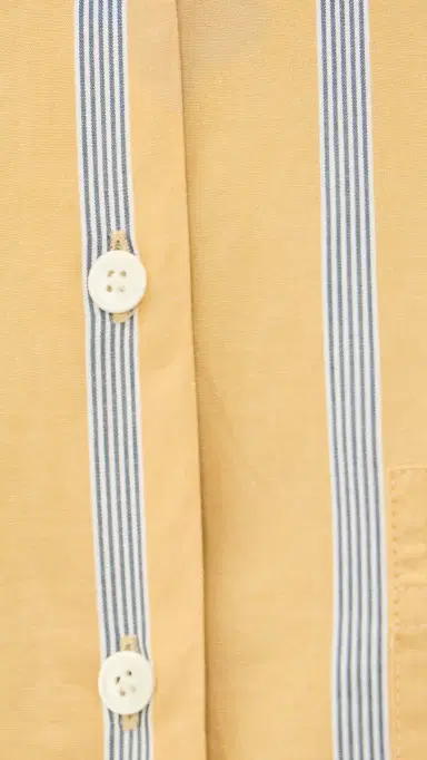 Madewell The Easy Shirt in Washed Poplin Textured tripe Chantrelle | Thumbnail 6 Madewell The Easy Shirt in Washed Poplin Textured tripe Chantrelle | Thumbnail 6