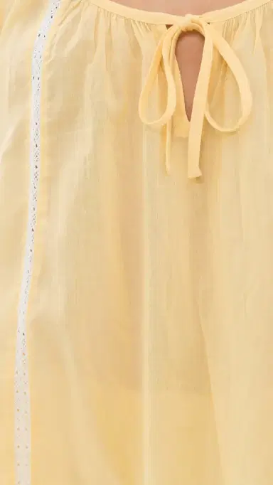 Damson Madder Maura Lace Trim Top Butter | Thumbnail 6 Damson Madder Maura Lace Trim Top Butter | Thumbnail 6