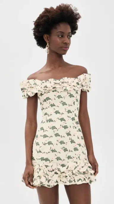 Agua by Agua Bendita Jardin Anhelo Mini Dress ulticolor | Thumbnail 2 Agua by Agua Bendita Jardin Anhelo Mini Dress ulticolor | Thumbnail 2