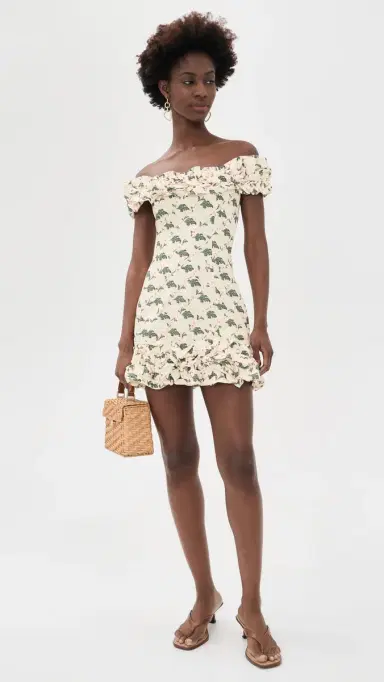 Agua by Agua Bendita Jardin Anhelo Mini Dress ulticolor | Thumbnail 5 Agua by Agua Bendita Jardin Anhelo Mini Dress ulticolor | Thumbnail 5