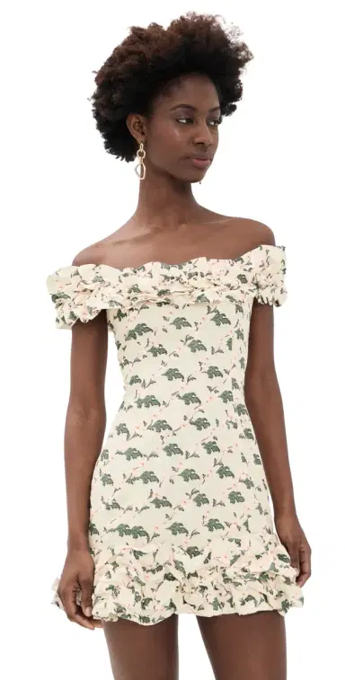Agua by Agua Bendita Jardin Anhelo Mini Dress ulticolor | Thumbnail 1 Agua by Agua Bendita Jardin Anhelo Mini Dress ulticolor | Thumbnail 1