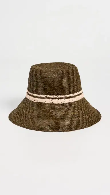 rag & bone Jade Rollable Bucket Hat Brown Natural M/L | Thumbnail 2 rag & bone Jade Rollable Bucket Hat Brown Natural M/L | Thumbnail 2