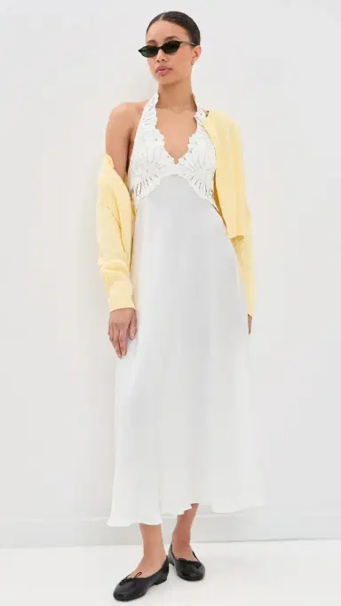 Free People Petal Party Midi Dress Clean | Thumbnail 2 Free People Petal Party Midi Dress Clean | Thumbnail 2