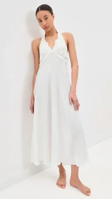 Free People Petal Party Midi Dress Clean | Thumbnail 3 Free People Petal Party Midi Dress Clean | Thumbnail 3