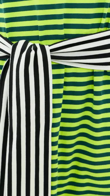 SIMONMILLER Lottie T-Shirt Dress ime Stripe Combo | Thumbnail 6 SIMONMILLER Lottie T-Shirt Dress ime Stripe Combo | Thumbnail 6