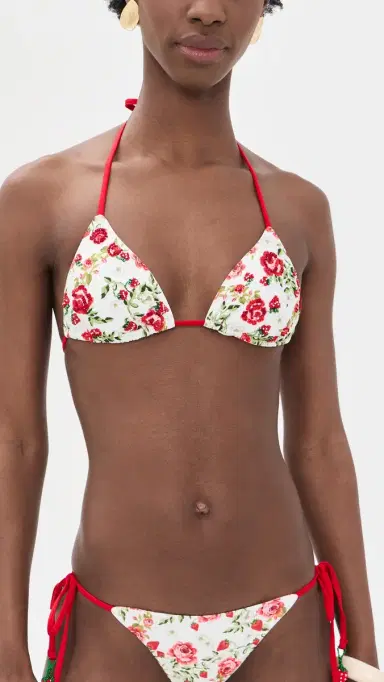 Agua Bendita x Stoney Clover Lane Lolita Bikini Top Bahia S | Thumbnail 2 Agua Bendita x Stoney Clover Lane Lolita Bikini Top Bahia S | Thumbnail 2