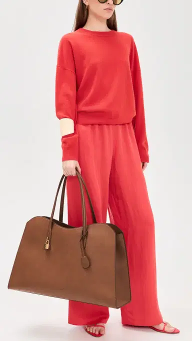 Stella McCartney Ryder Embossed Grain Weekender Bag | Thumbnail 3 Stella McCartney Ryder Embossed Grain Weekender Bag | Thumbnail 3