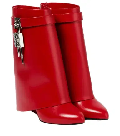 Givenchy Shark Lock leather ankle boots | Thumbnail 1 Givenchy Shark Lock leather ankle boots | Thumbnail 1