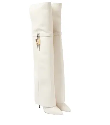 Givenchy Shark Lock Stiletto over-the-knee boots | Thumbnail 1 Givenchy Shark Lock Stiletto over-the-knee boots | Thumbnail 1