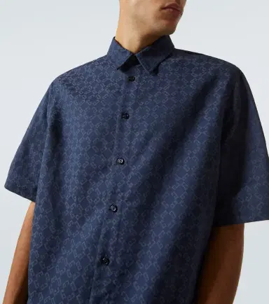 Givenchy Monogram 72 jacquard denim shirt | Thumbnail 5 Givenchy Monogram 72 jacquard denim shirt | Thumbnail 5