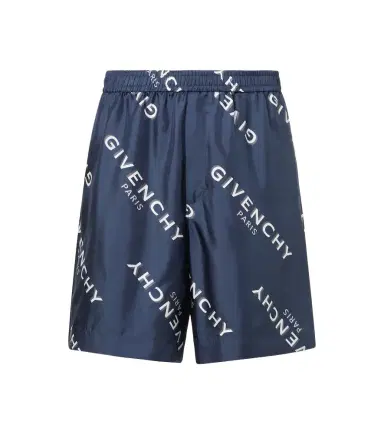 Givenchy Shadow silk Bermuda shorts | Thumbnail 1 Givenchy Shadow silk Bermuda shorts | Thumbnail 1