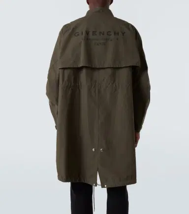 Givenchy Stamp cotton-blend raincoat | Thumbnail 4 Givenchy Stamp cotton-blend raincoat | Thumbnail 4