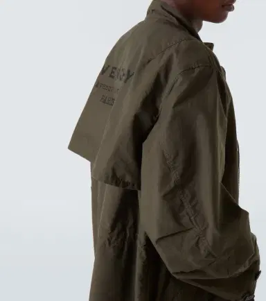 Givenchy Stamp cotton-blend raincoat | Thumbnail 7 Givenchy Stamp cotton-blend raincoat | Thumbnail 7