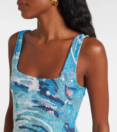 Staud Le Sable beaded minidress | Thumbnail 5 Staud Le Sable beaded minidress | Thumbnail 5