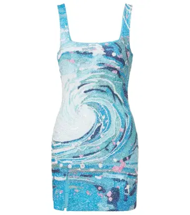 Staud Le Sable beaded minidress | Thumbnail 1 Staud Le Sable beaded minidress | Thumbnail 1