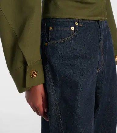 Givenchy Cropped cotton and wool jacket | Thumbnail 2 Givenchy Cropped cotton and wool jacket | Thumbnail 2