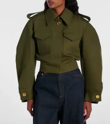 Givenchy Cropped cotton and wool jacket | Thumbnail 5 Givenchy Cropped cotton and wool jacket | Thumbnail 5