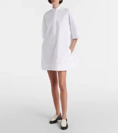 Givenchy Cotton poplin shirt dress | Thumbnail 3 Givenchy Cotton poplin shirt dress | Thumbnail 3