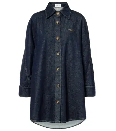 Givenchy Cocoon denim shirt | Thumbnail 1 Givenchy Cocoon denim shirt | Thumbnail 1