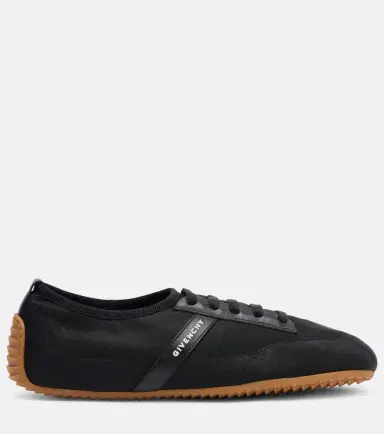 Givenchy Slim leather-trimmed sneakers | Thumbnail 3 Givenchy Slim leather-trimmed sneakers | Thumbnail 3