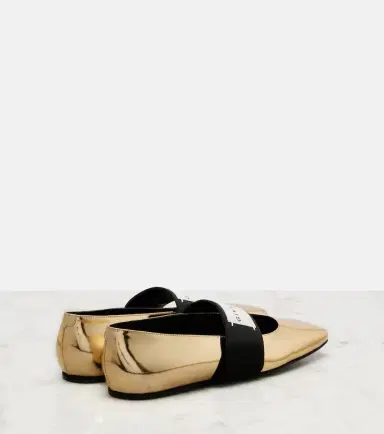 Givenchy Sliced Square leather ballet flats | Thumbnail 3 Givenchy Sliced Square leather ballet flats | Thumbnail 3