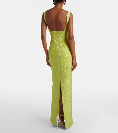 Emilia Wickstead Micheline floral cloqué gown | Thumbnail 2 Emilia Wickstead Micheline floral cloqué gown | Thumbnail 2