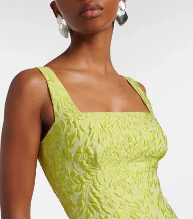 Emilia Wickstead Micheline floral cloqué gown | Thumbnail 3 Emilia Wickstead Micheline floral cloqué gown | Thumbnail 3