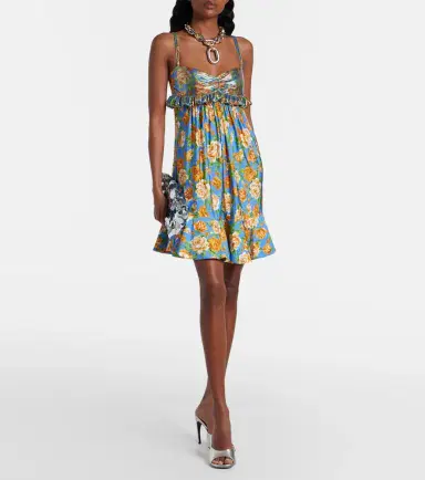 Rabanne Floral chainmail minidress | Thumbnail 6 Rabanne Floral chainmail minidress | Thumbnail 6