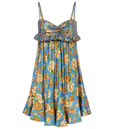 Rabanne Floral chainmail minidress | Thumbnail 1 Rabanne Floral chainmail minidress | Thumbnail 1