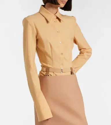 Mugler Pleated shirt | Thumbnail 3 Mugler Pleated shirt | Thumbnail 3