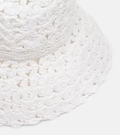 Aquazzura Crochet bucket hat | Thumbnail 2 Aquazzura Crochet bucket hat | Thumbnail 2