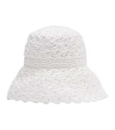 Aquazzura Crochet bucket hat | Thumbnail 1 Aquazzura Crochet bucket hat | Thumbnail 1