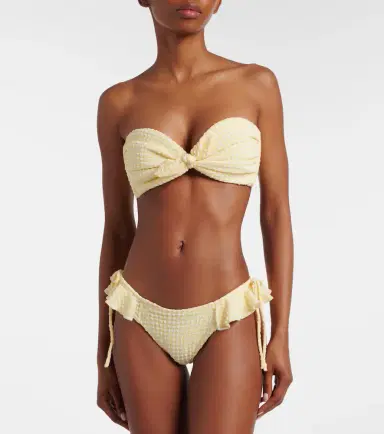 Montce Cabana gingham bikini top | Thumbnail 5 Montce Cabana gingham bikini top | Thumbnail 5