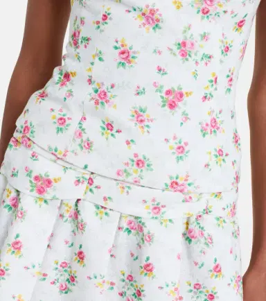 SHUSHU/TONG Bow-detail floral top | Thumbnail 2 SHUSHU/TONG Bow-detail floral top | Thumbnail 2