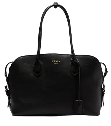 Prada Large leather tote bag | Thumbnail 1 Prada Large leather tote bag | Thumbnail 1