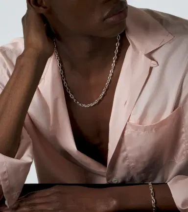 David Yurman DY Madison 925 sterling silver and 18kt gold chain necklace | Thumbnail 4 David Yurman DY Madison 925 sterling silver and 18kt gold chain necklace | Thumbnail 4