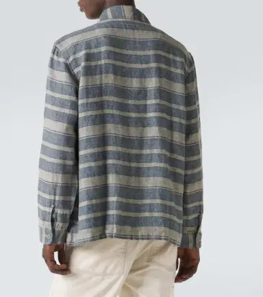RRL Striped linen overshirt | Thumbnail 3 RRL Striped linen overshirt | Thumbnail 3