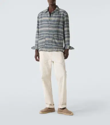RRL Striped linen overshirt | Thumbnail 6 RRL Striped linen overshirt | Thumbnail 6