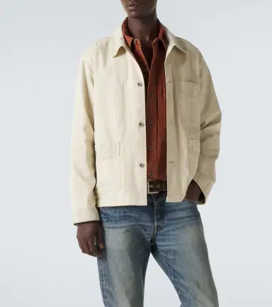 RRL Corduroy-trimmed denim jacket | Thumbnail 6 RRL Corduroy-trimmed denim jacket | Thumbnail 6