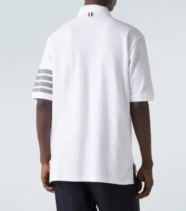 Thom Browne 4-Bar cotton polo shirt | Thumbnail 3 Thom Browne 4-Bar cotton polo shirt | Thumbnail 3