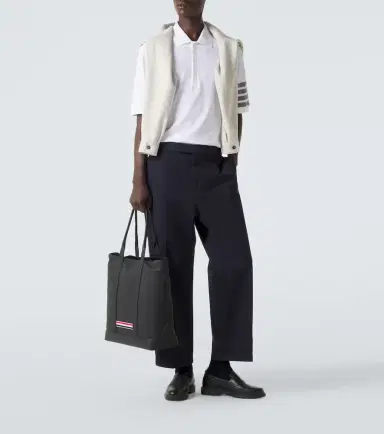 Thom Browne 4-Bar cotton polo shirt | Thumbnail 4 Thom Browne 4-Bar cotton polo shirt | Thumbnail 4