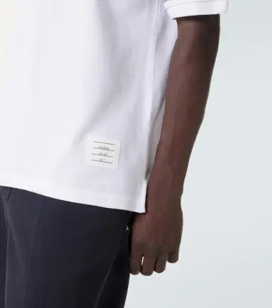 Thom Browne 4-Bar cotton polo shirt | Thumbnail 7 Thom Browne 4-Bar cotton polo shirt | Thumbnail 7
