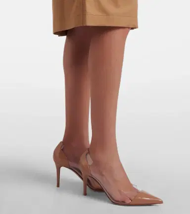 Gianvito Rossi Patent leather and PVC pumps | Thumbnail 6 Gianvito Rossi Patent leather and PVC pumps | Thumbnail 6
